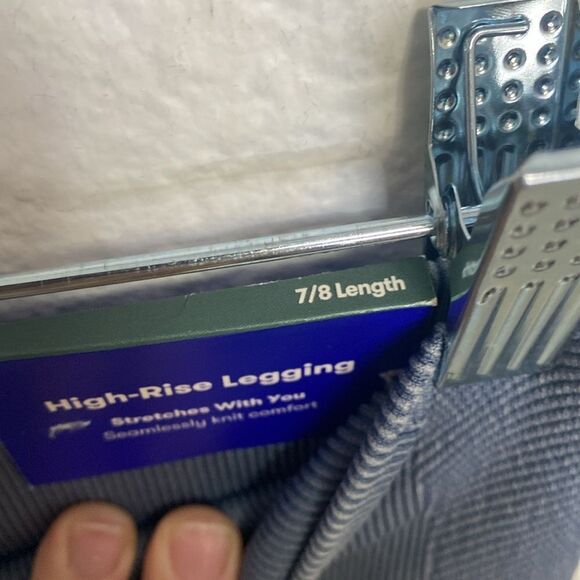 Joy Lab womens leggings size medium 7/8 length slate blue - Picture 4 of 6